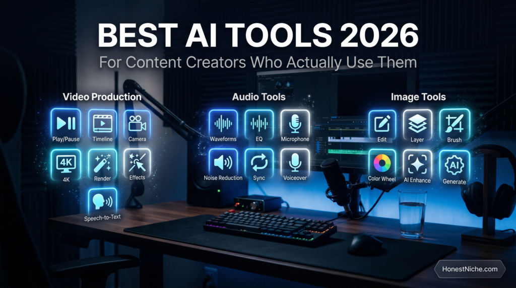 best AI tools for content creators 2026