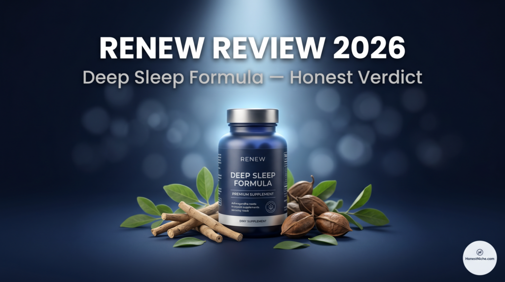 Renew review 2026 deep sleep supplement honest verdict ashwagandha 5-HTP formula breakdown
