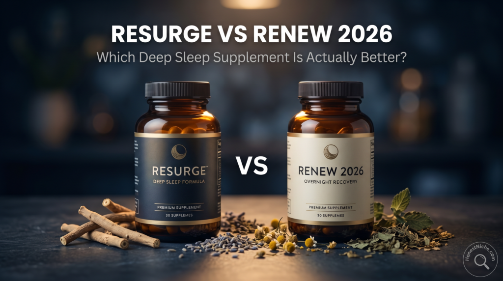 Resurge vs Renew 2026 deep sleep supplement comparison which is better for insomnia