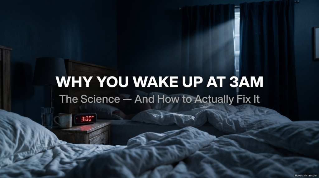 why you wake up at 3am causes cortisol sleep cycle science and fixes